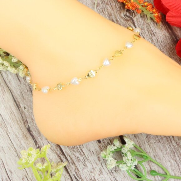 Dainty Anklet for Women – Elegant Everyday Jewelry & Perfect Gift | MLCRC1163 - Picture 2 of 10